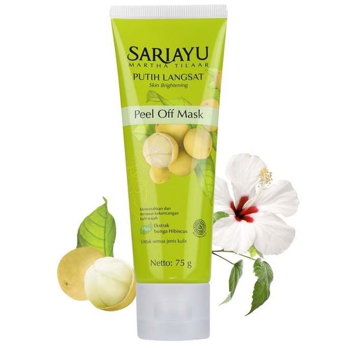 ★ BB ★ Sariayu Putih Langsat Peel of Mask 75gr - Sari Ayu