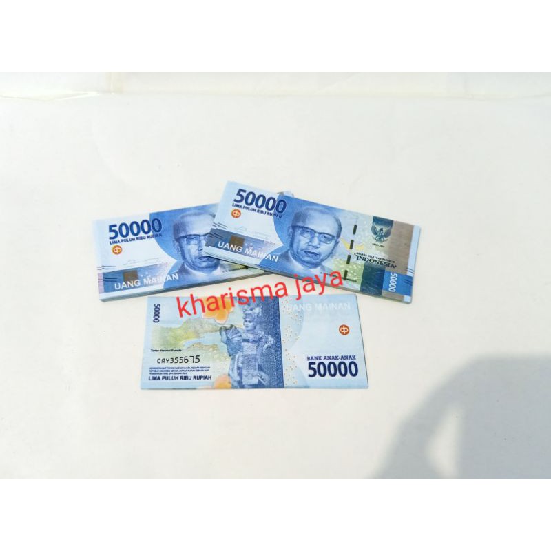 Mainan Uang 50ribu 98Lembar B