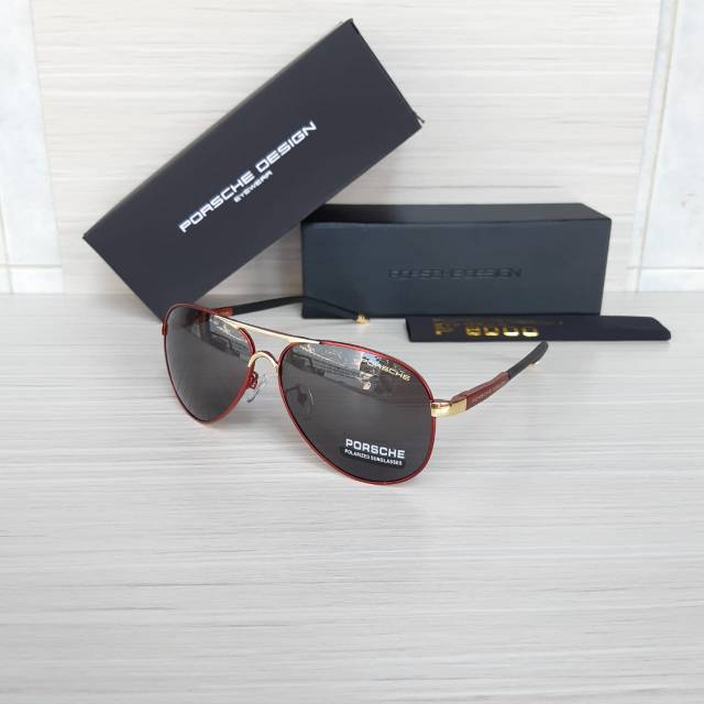 KACAMATA PRIA PORSCHE DESIGN 8503 POLARIZED FULL SET