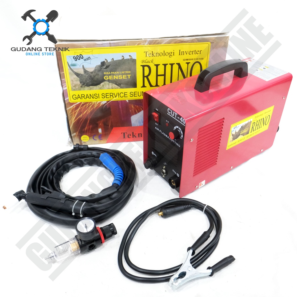 Mesin Las Potong RHINO CUT 40 / Cutting Plasma Welding CUT-40 Mesin Trafo Travo Las CUT40 RHINO