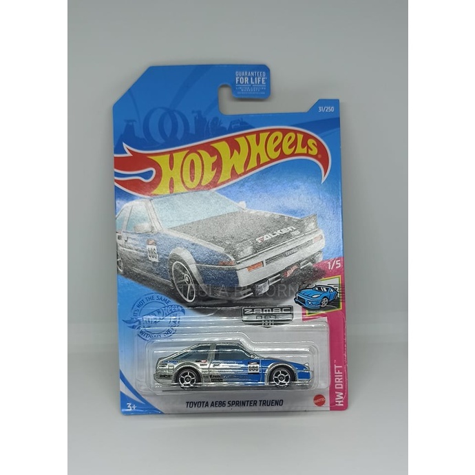 Hot Wheels - Toyota AE86 Sprinter Trueno Zamac