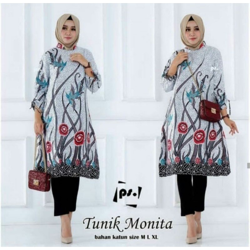 TUNIK BATIK JUMBO LD 120CM