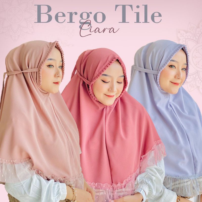 Hijab instan Maryam Lipit Bergo Lipit Doty Bergo Maryam Lipit tile bergo Maryam Lipit rample tile Be