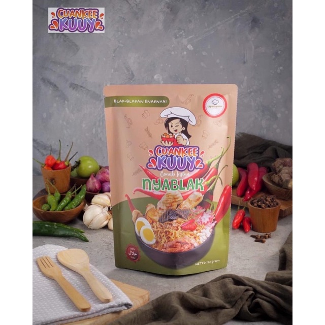 

Cuanki instan Cuankee KUUY NYABLAK 10 bungkus