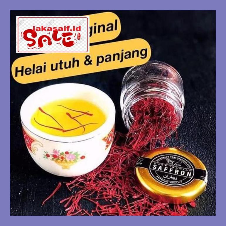 

504Sbu Saffron Iran 1 Gr Super Negin (Grade Tertinggi) Original Bud0Mb