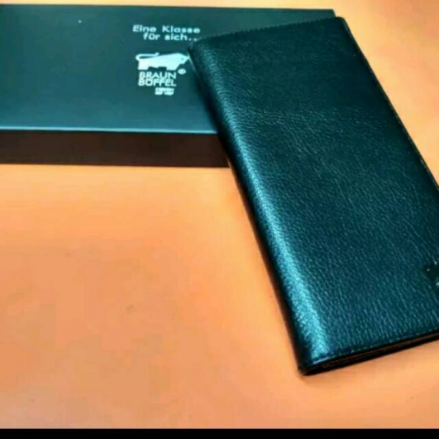 Dompet kulit BRAUN BUFFEL / Dompet kulit panjang pria wanita