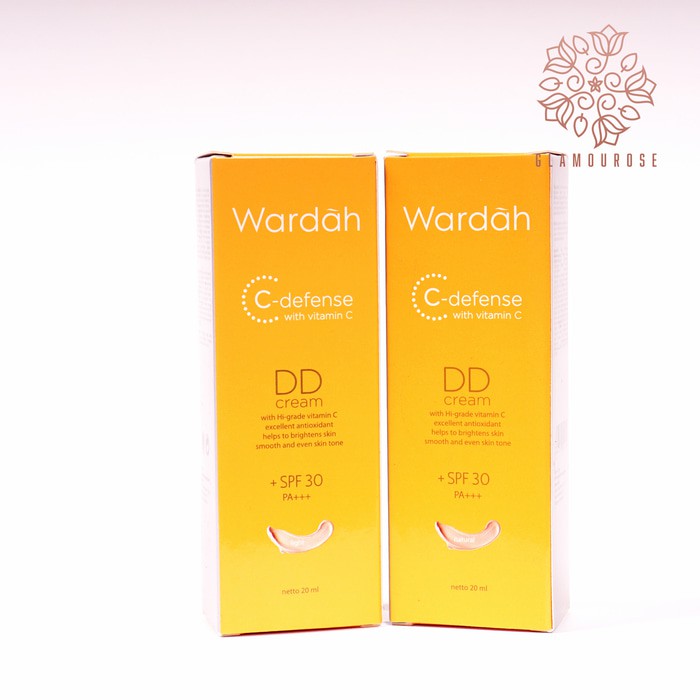 ❤️Glamouroseshop❤️ Wardah C Defense DD Cream SPF 30 PA +++ 20 ml