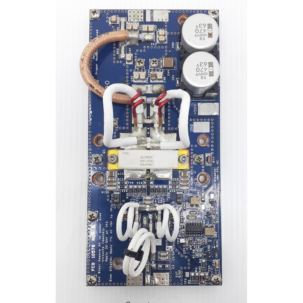 Palet Module VHF 140-150 Mhz BLF188XR 1000 Watt Class AB Made in USA