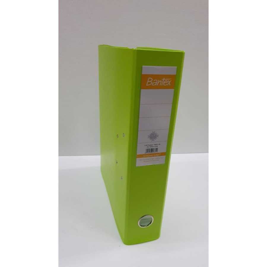 

ORDNER BANTEX 1465-65 LIME FOLIO | DOCUMENT ORGANIZER | STATIONERY