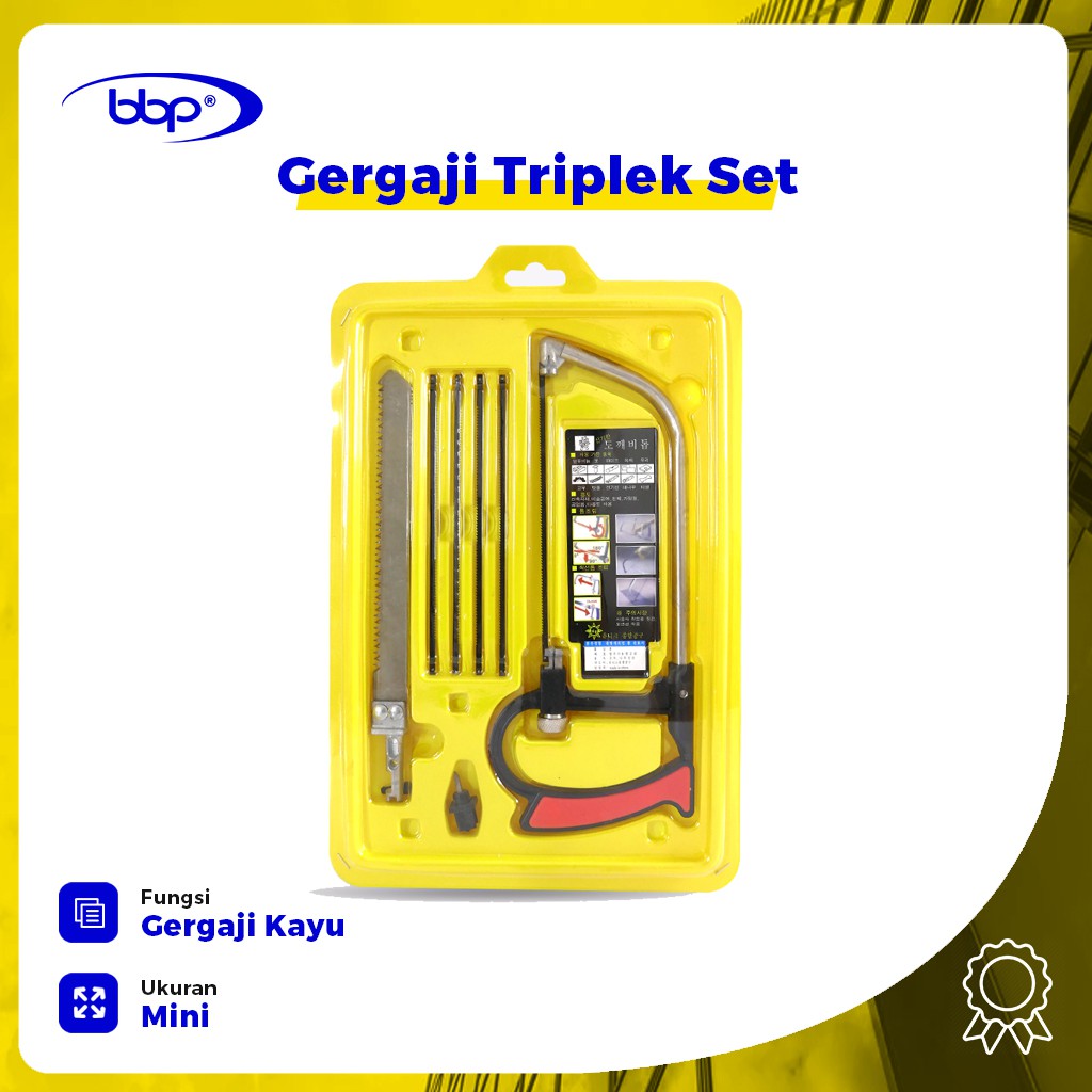 Gergaji Triplek Satu Set / Gergaji Multifungsi Serbaguna