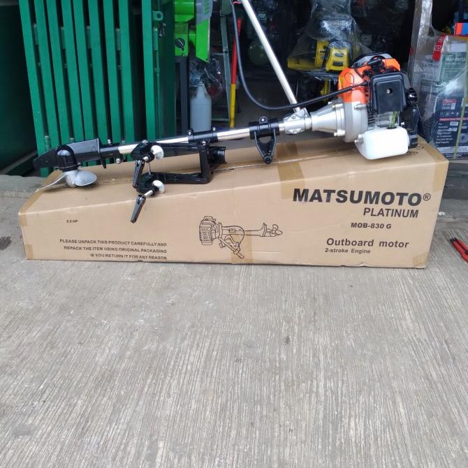 Mesin Tempel Perahu Matsumoto MOB-830G 3hp 2tak