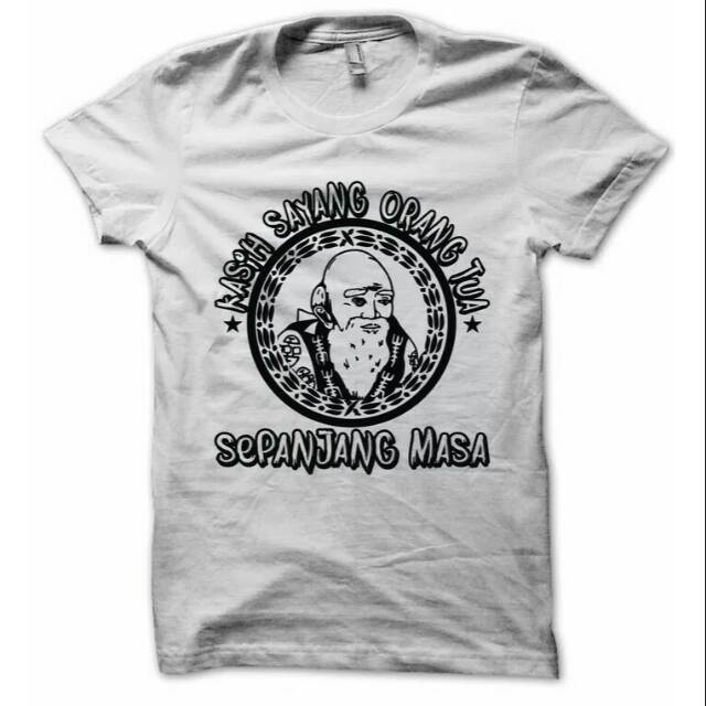 KAOS DISTRO ANGGUR ORANG TUA POLOS KATUN
