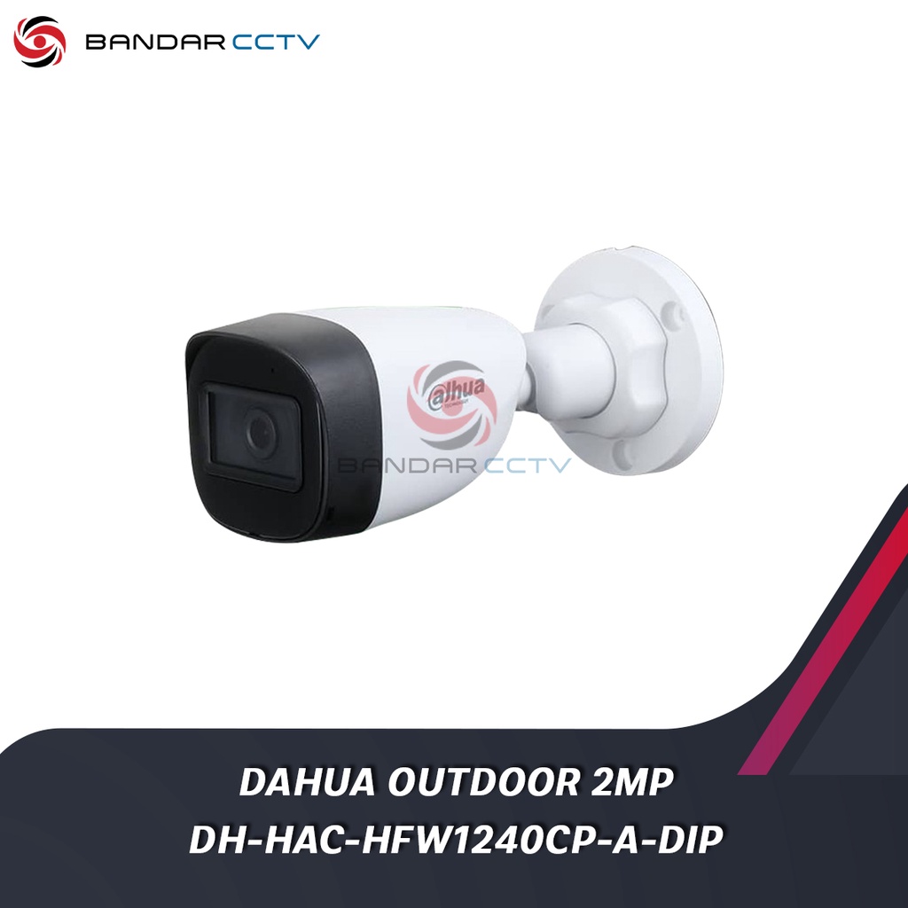 Kamera CCTV Dahua Outdoor 2MP Built In Mic HAC HFW1240CP A DIP