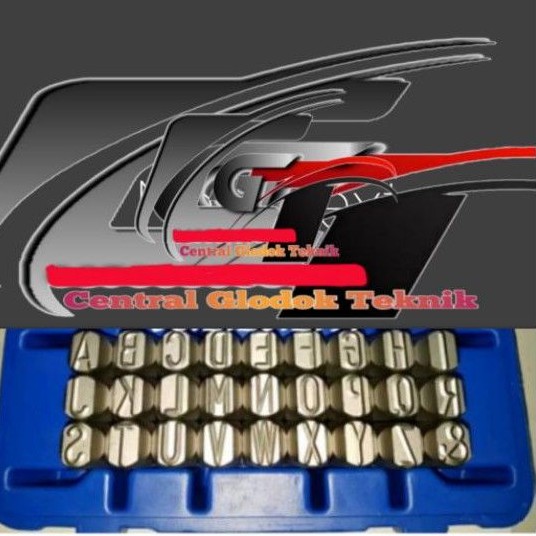 

MASUS Germany Huruf Ketok 15 Mm Stamp Punch Letter A - Z