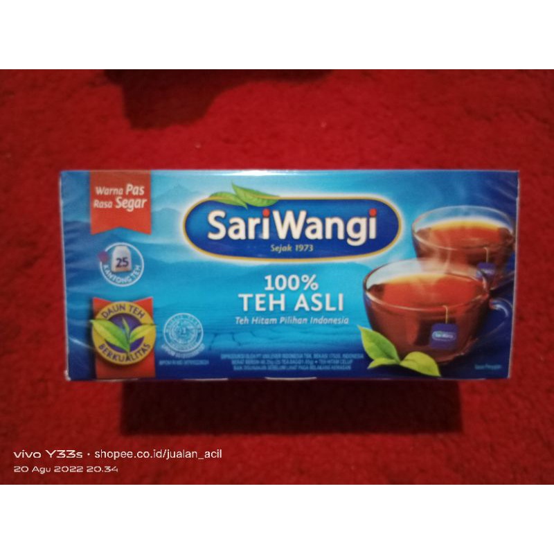 

Teh Sariwangi 25 kantong