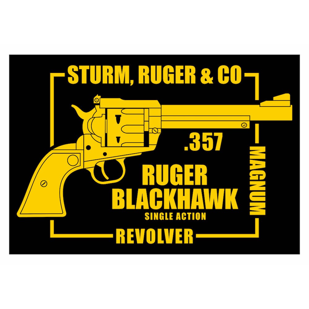 Ruger Blackhawk Cutting Sticker