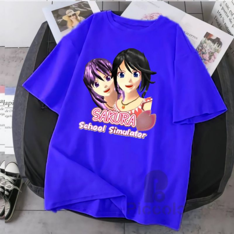 KAOS ANAK SAKURA SCHOOL SIMULATOR BAHAN PREMIUM