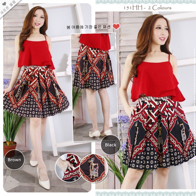 151 HH ROK BATIK MODERN JTS TT CELANA CEWEK CELANA WANITA