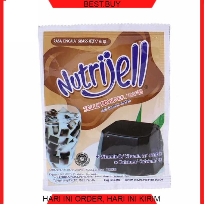 

NUTRIJELL CINCAU HITAM 15G