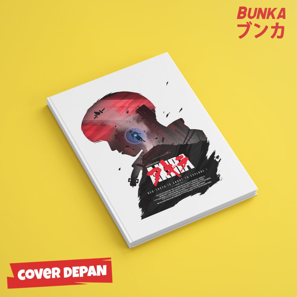 

Notebook Anime Akira 3A Hardcover A5 Buku Tulis Catatan Note Agenda Planner Jurnal