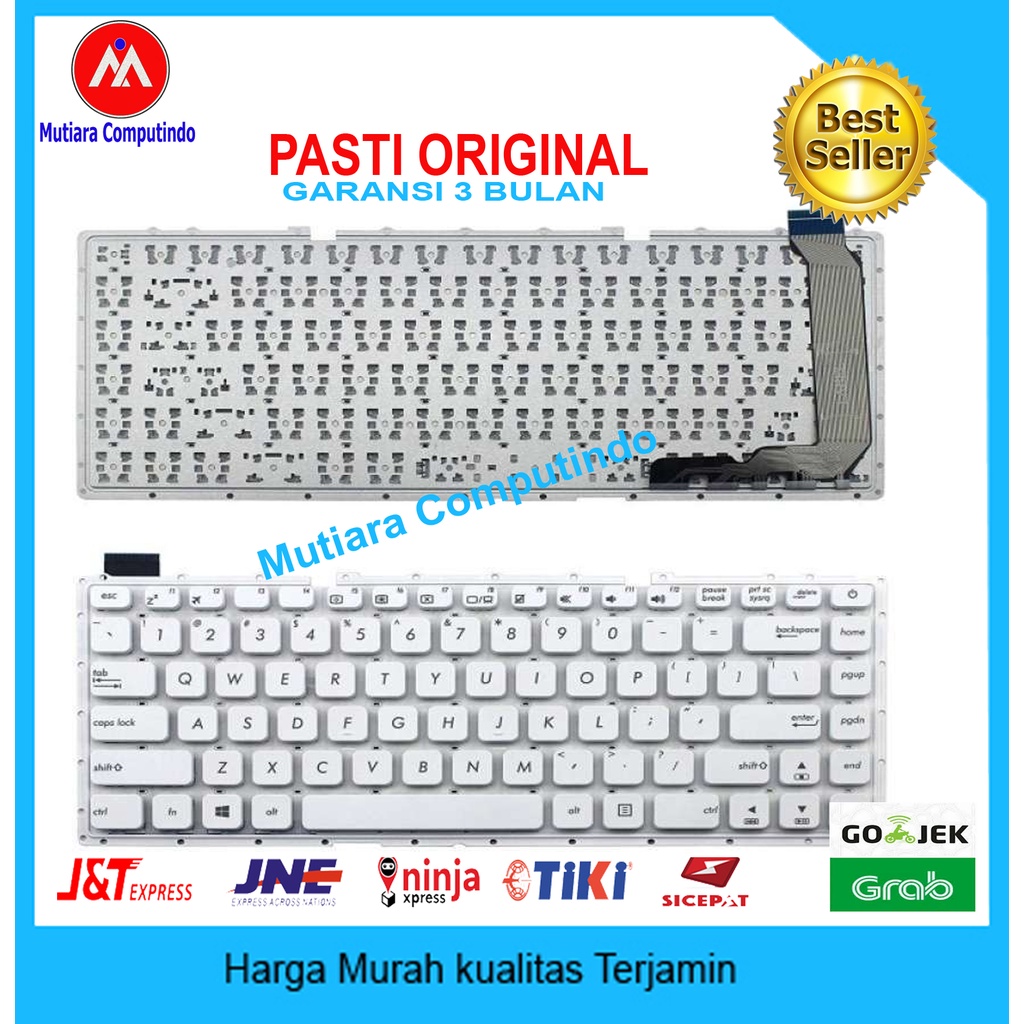 KEYBOARD ASUS X441 X441N X441M X441S X441MA X441NA X441H X441b PUTIH-1