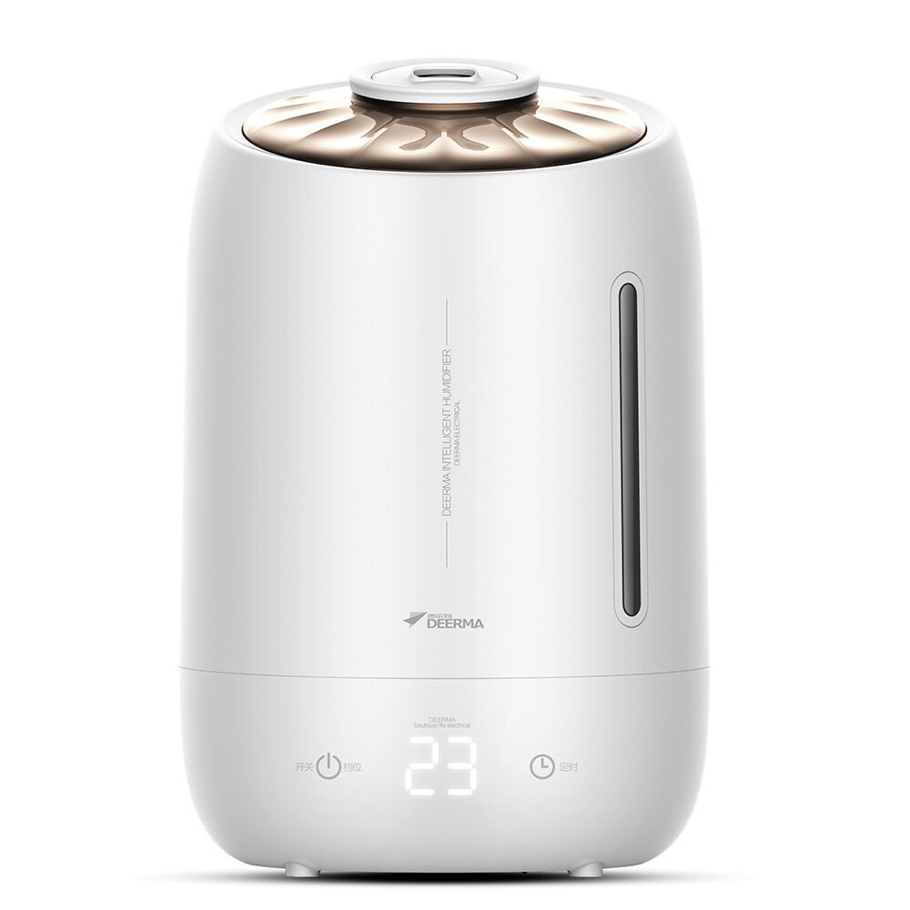 Pelembab Udara Air Humidifier Deerma F600 Capacity 5L Touch Screen