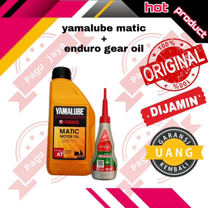 oli mesin yamalube matic 0.8 liter sae 20w40 ORIGINL