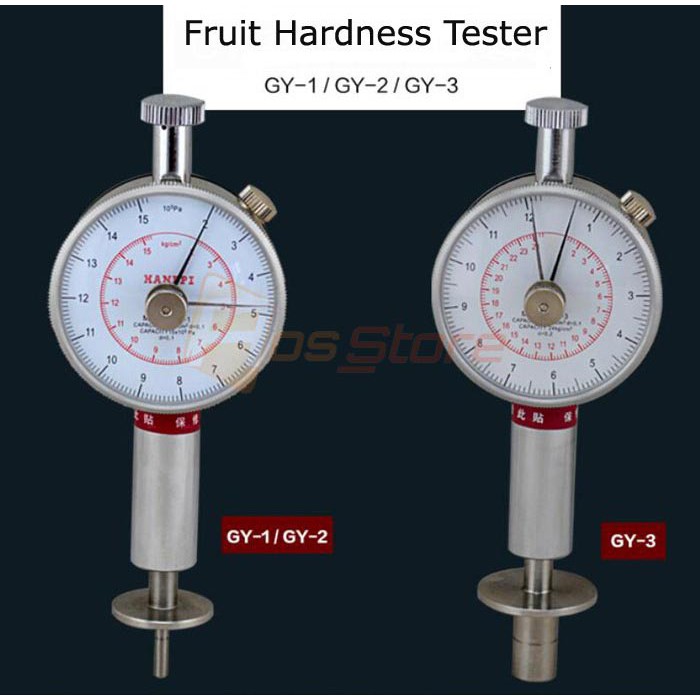 

Fruit Penetrometer Tester Kekerasan Buah GY-2 Hardness GY2 Sclerometer Meter Gauge