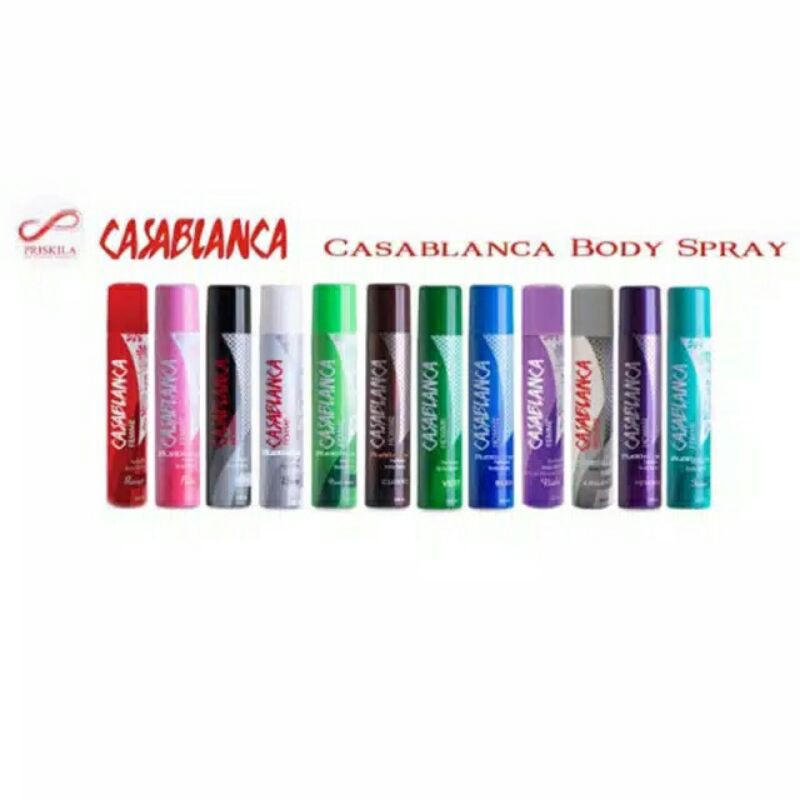 Casablanca Perfume Body Spray 100 Ml