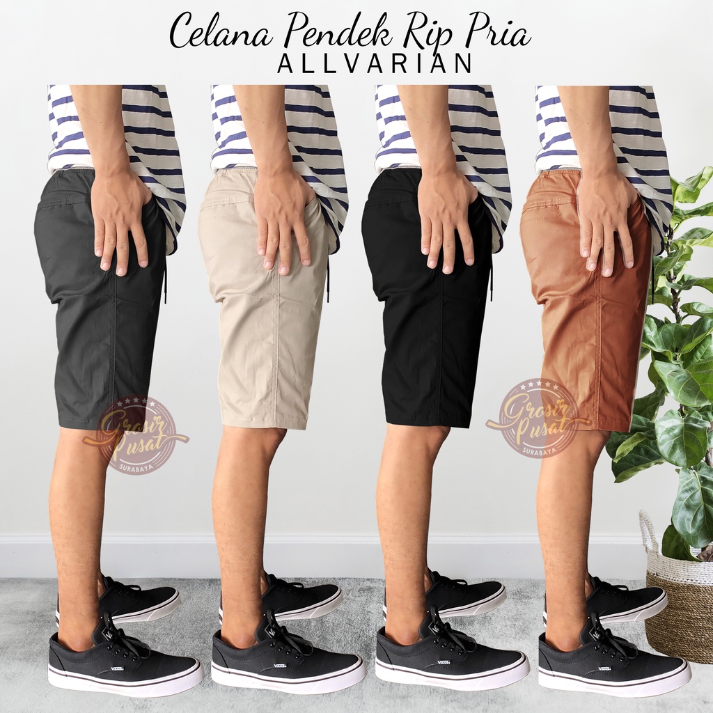 Celana Pendek Rip Pria Premium Size 27 - 40