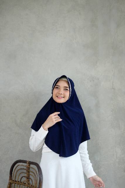 HIJAB / JILBAB TERBARU - INSTAN PED RENDA BEST SELLER - BAHAN STELLA HALUS PREMIUM - KHIMAR SIMPLE