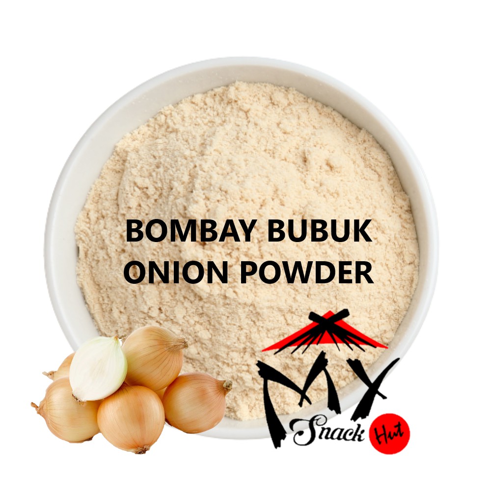 BOMBAY BUBUK 25GR - PURE WHITE ONION POWDER - BOMBAI GROUND - ONIONS FLOUR - TEPUNG BOMBAI MURNI