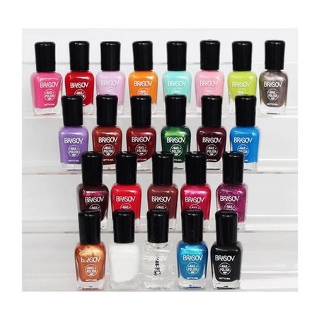 ✨SHASYA✨ BRASOV Nail polish Kutex Warna Halal - Nail Polish 8ml  BPOM Ecer