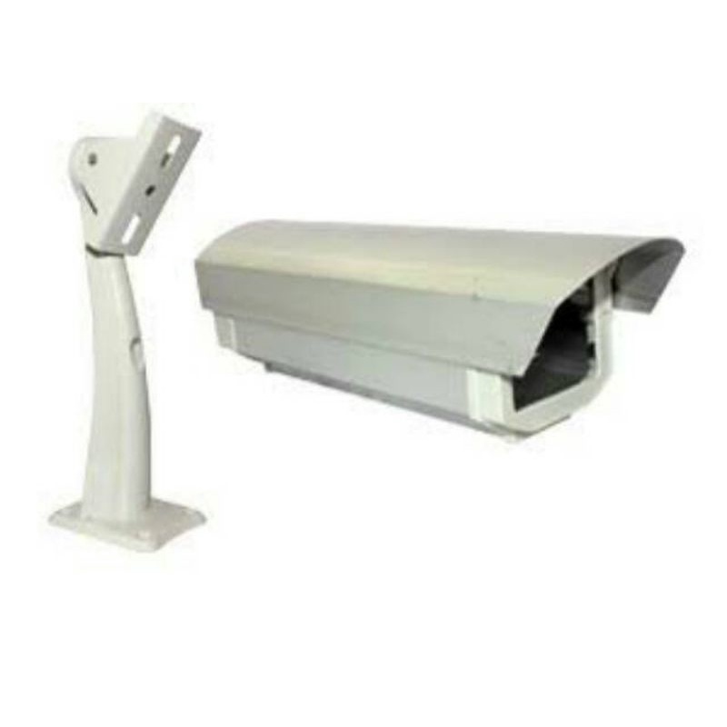 Housing cctv original tebal bahan kuat Casing camera outdoor buat lindungi hujan/ alias tggal pasang uda komplit)