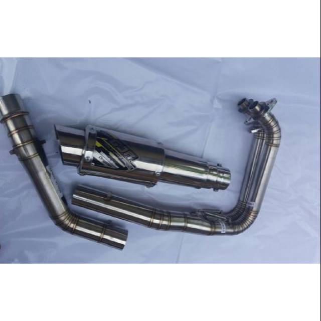 Knalpot GJR stainles untuk segala motor 250cc