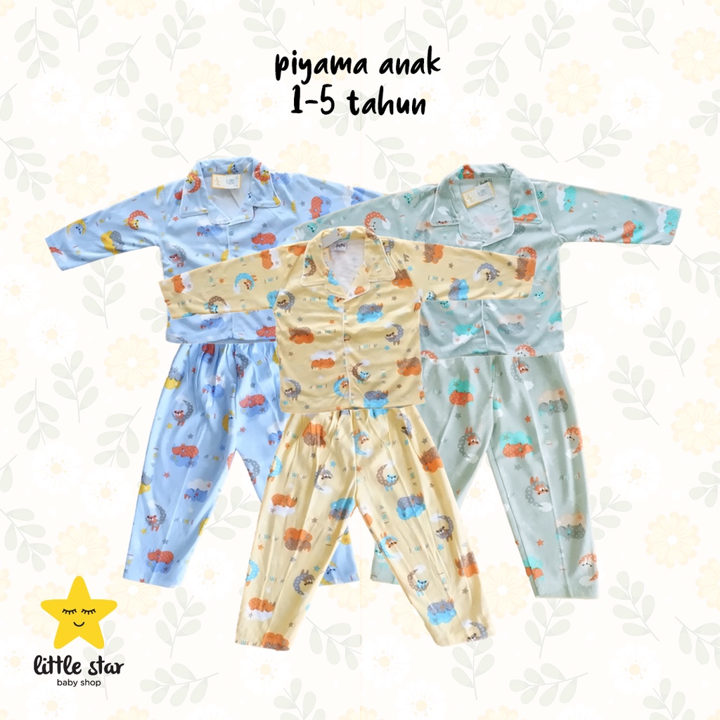 Jingle Piyama Anak | Set Piama Setelan Baju Tidur Anak