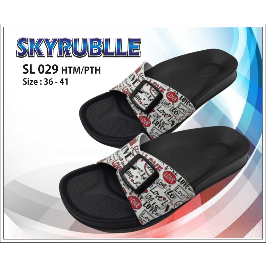 Sandal Karet Gesper Wanita Shevano Murah