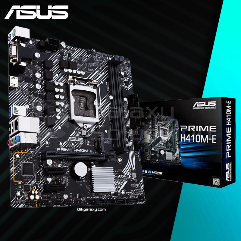 ASUS PRIME H410M-E INTEL LGA1200, H410, DDR4 - Motherboard