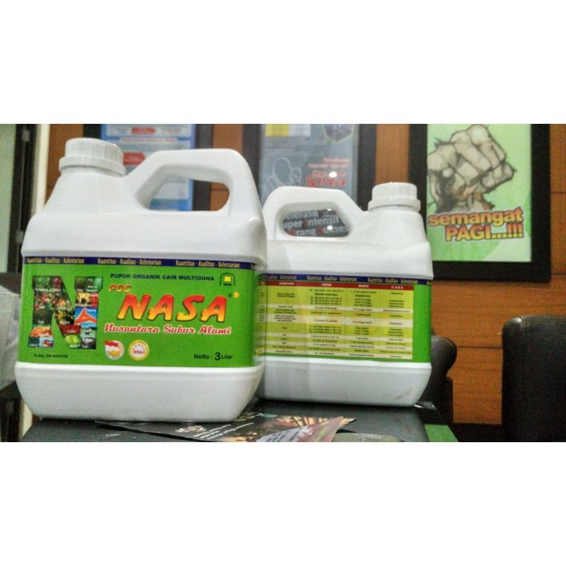 COD FREE ONGKIR Poc Nasa Pupuk Organik Cair Organik Besar 3 liter