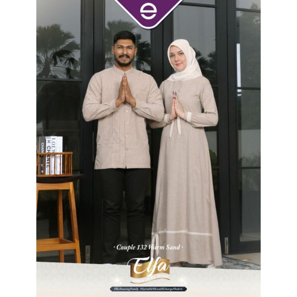COUPLE TERBARU ETHICA ELFA 132 WARM SAND • AYUMI 255 WARM SAND • KAHFI 201 WARM SAND
