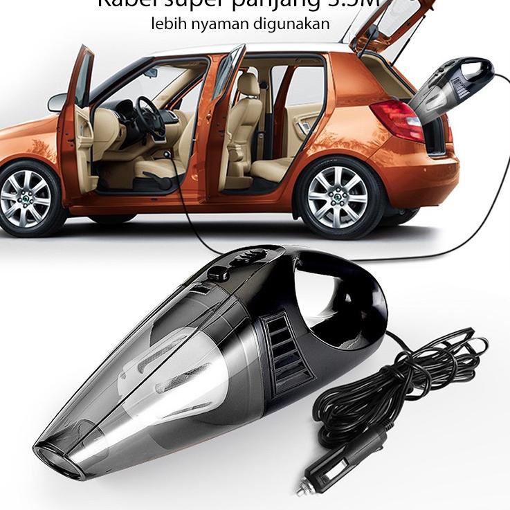 Produk Update Mobeo Penyedot Debu Mobil Praktis dan Serbaguna / Car Mini Vacuum Cleaner