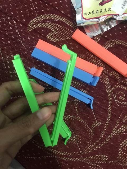 6pcs Klip Penyegel Kantong Makanan Untuk Anak Kecil