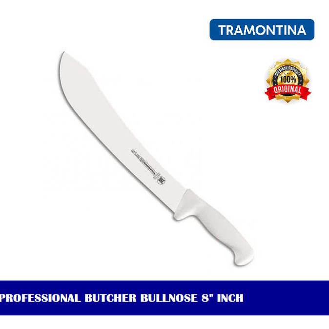 TRAMONTINA Professional Bullnose Butcher Knife 8" Inch Pisau Sembelih