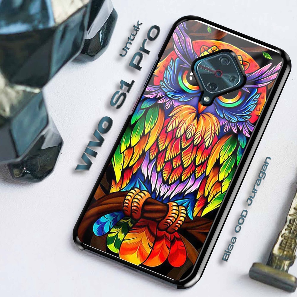 Case VIVO S1 Pro - Casing VIVO S1 Pro [ Owl ] Silikon VIVO S1 Pro - Case Hp - Case Mewah - Cassing H