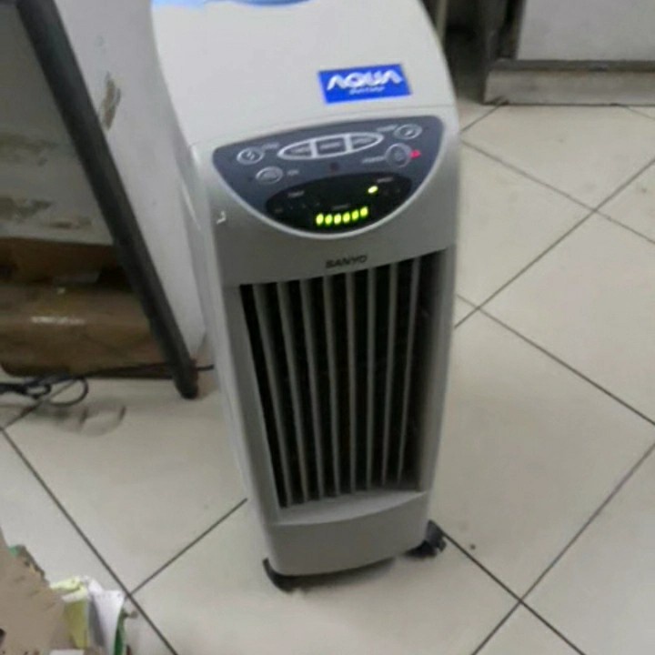 Air Cooler Sanyo Aqua Kipas AC REF-B100MK3 B 100 Kipas Angin AC Udara Dingin