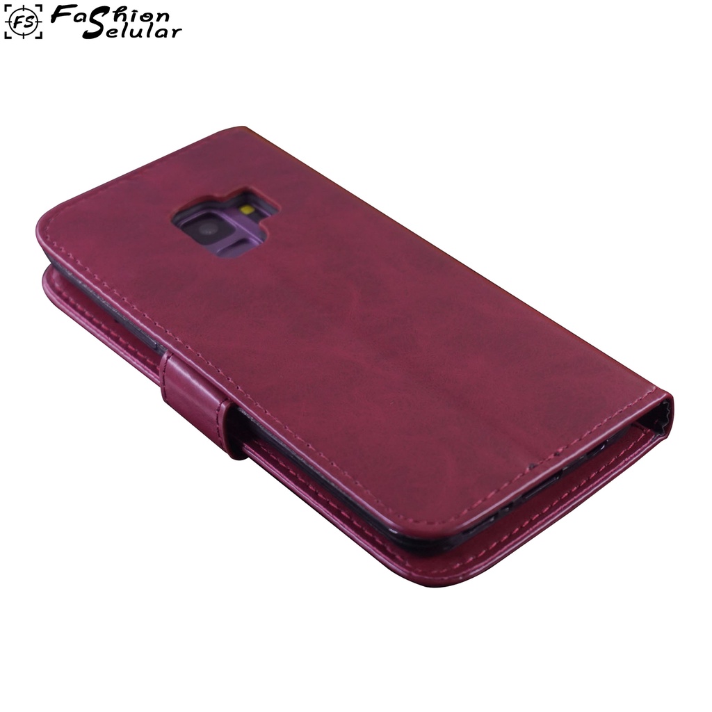 GoodCase - Case Kulit Samsung A33 5G | A53 5G | S22 | S22+ | S22 Ultra | M52 5G Bluemoon Flip Case