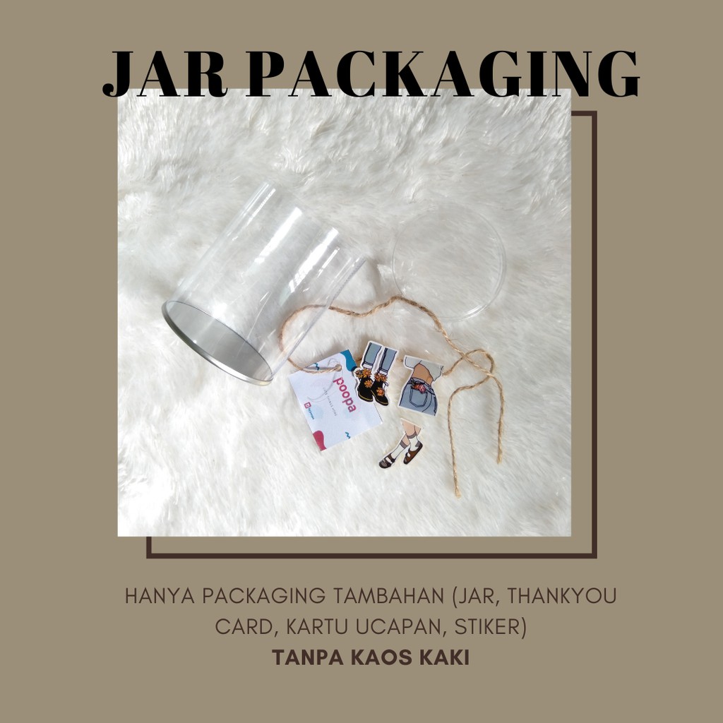 

TAMBAHAN JAR | HANYA JAR PACKAGING