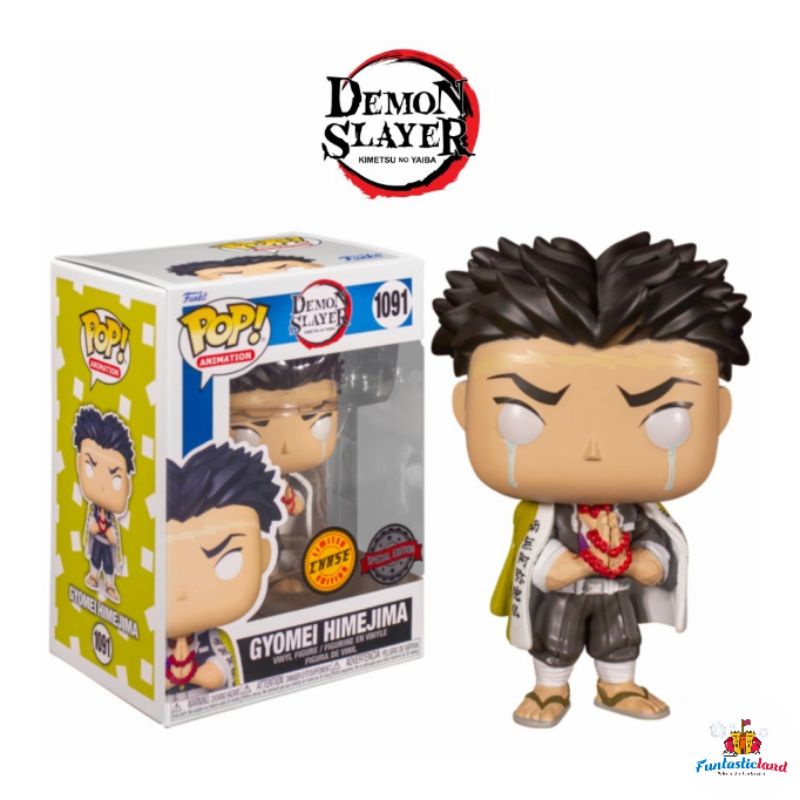 Original Funko POP Animation Kimetsu No Yaiba (Demon Slayer) - Gyomei Himejima (Crying) (LIMITED CHA