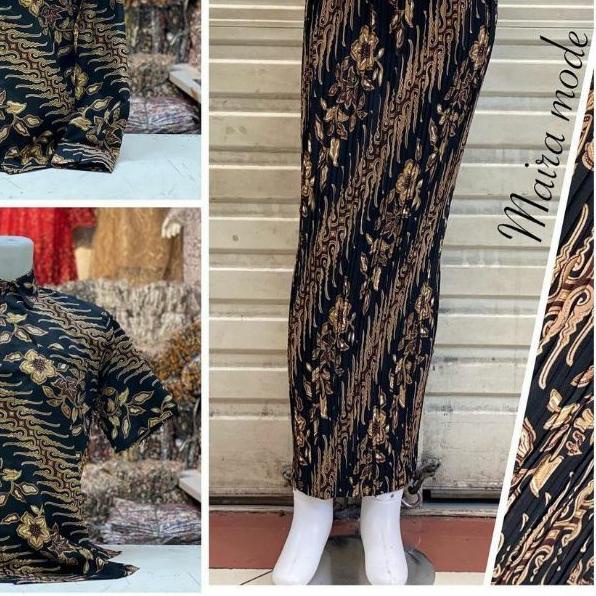 ➴ kemeja batik || batik couple || rok prisket || kemeja couple ➷