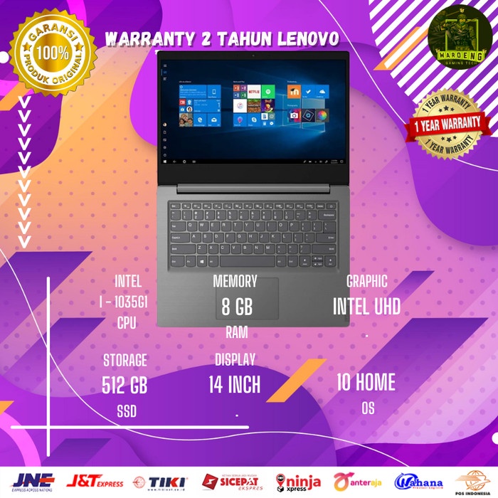 Laptop Gaming Lenovo Ideapad I5 1035g1 8gb Ssd 512gb Mx330 2gb
